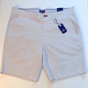 Men’s Cotton Stretch Santiago Shorts | Johnnie-O in Chrome | Size 32